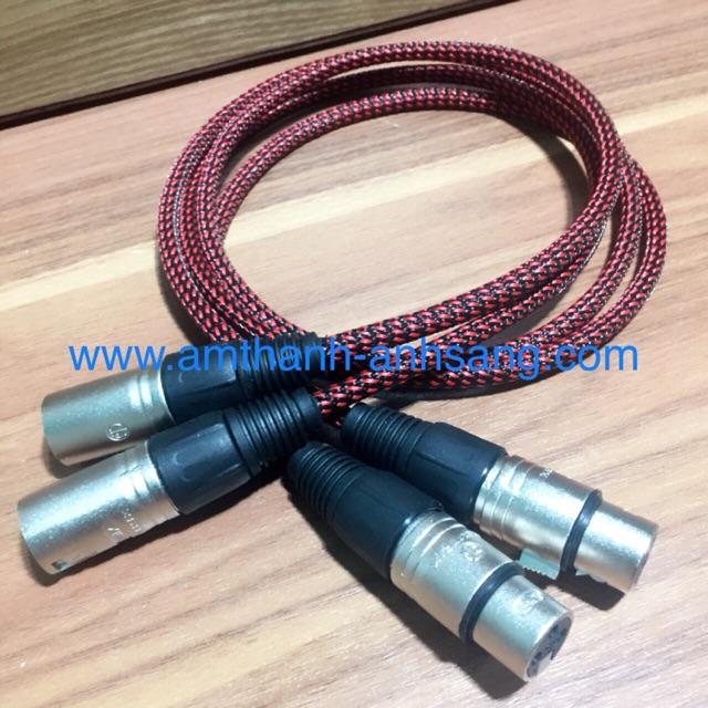 Dây 2 đầu đực cái 02 dây dài 1m