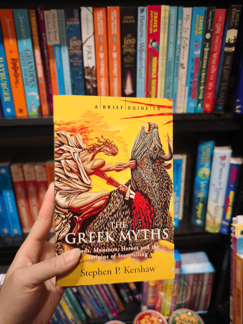 Sách - A Brief Guide to the Greek Myths by Stephen P. Kershaw - Non-fiction General, History &amp; Culture, tiếng Anh