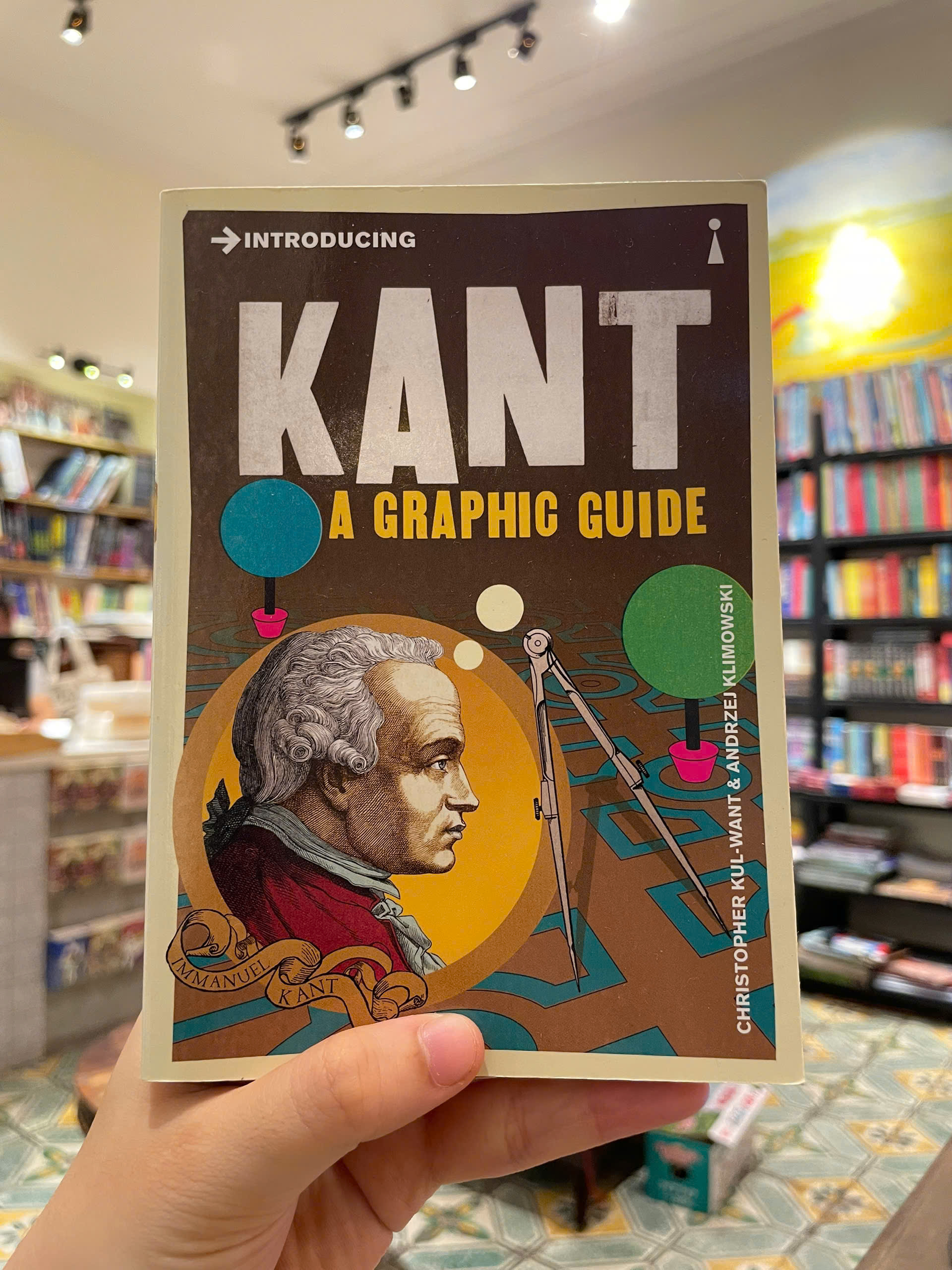 Sách - Introducing Kant: A Graphic Guide (Graphic Guides) by Christopher Kul-Want