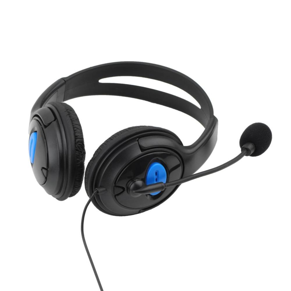 1.2M Máy Tính Có Dây Tai Nghe Chơi Game Có MIC Casque Âm Thanh Tắt Công Tắc Loại Bỏ Tiếng Ồn Tai Nghe Cho PS4 Máy Chơi Game Sony PlayStation