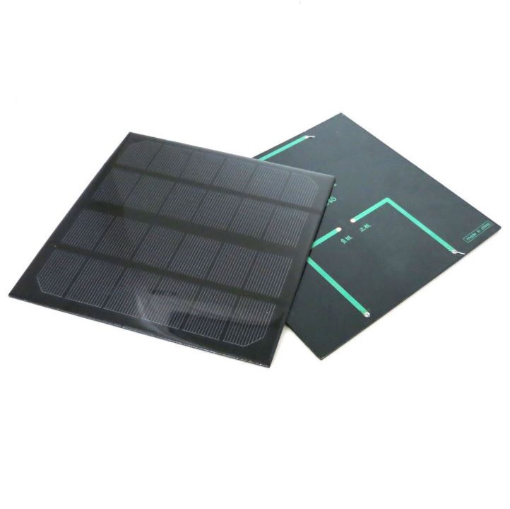 Tấm Pin năng lượng mặt trời điện áp 6V dung lương 520mAh