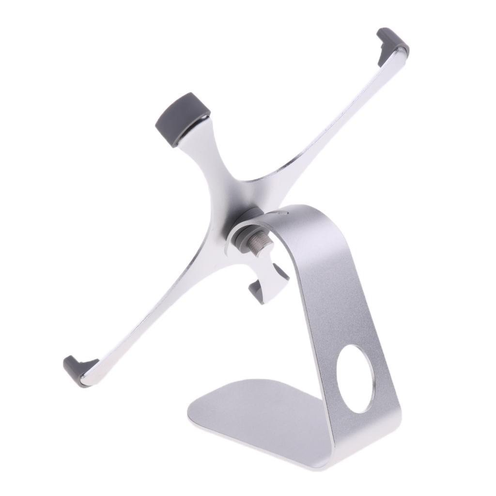 Portable Aluminum Desktop Stand Holder Table Bracket For  Silver