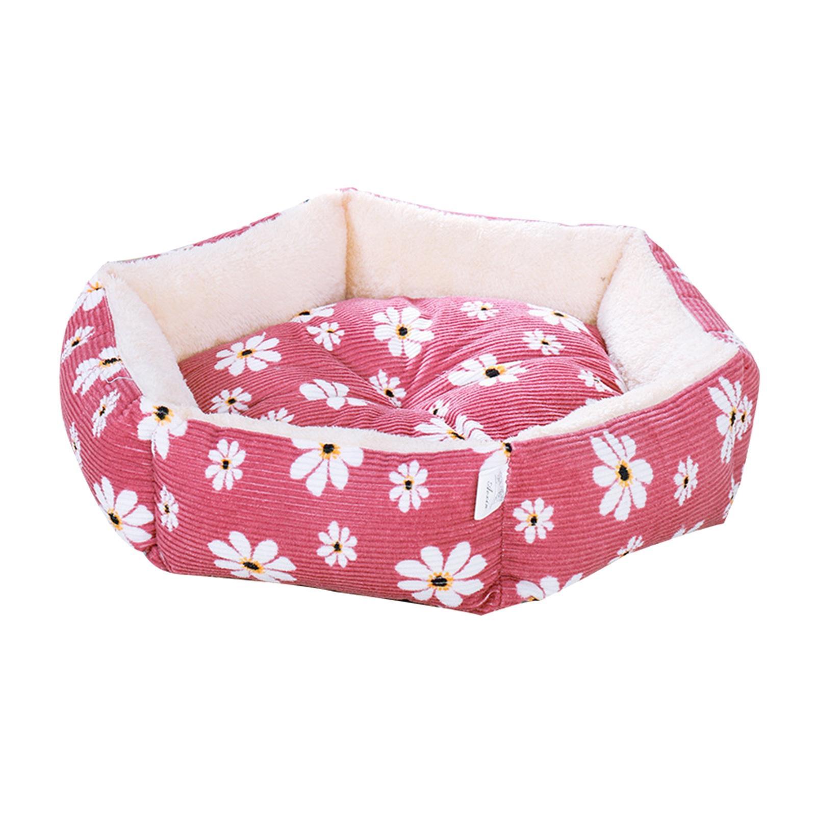 Warm Bed Pet Cushion Soft Sleeping Nest Cave Anti-Slip