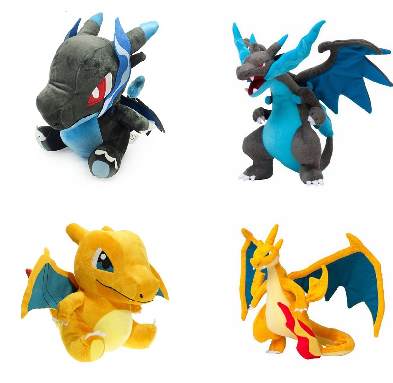 Gấu Bông Pokemon Rồng Lửa Mega Charizard Xy Hàng Chính Hãng Pokemon Cao Cấp
