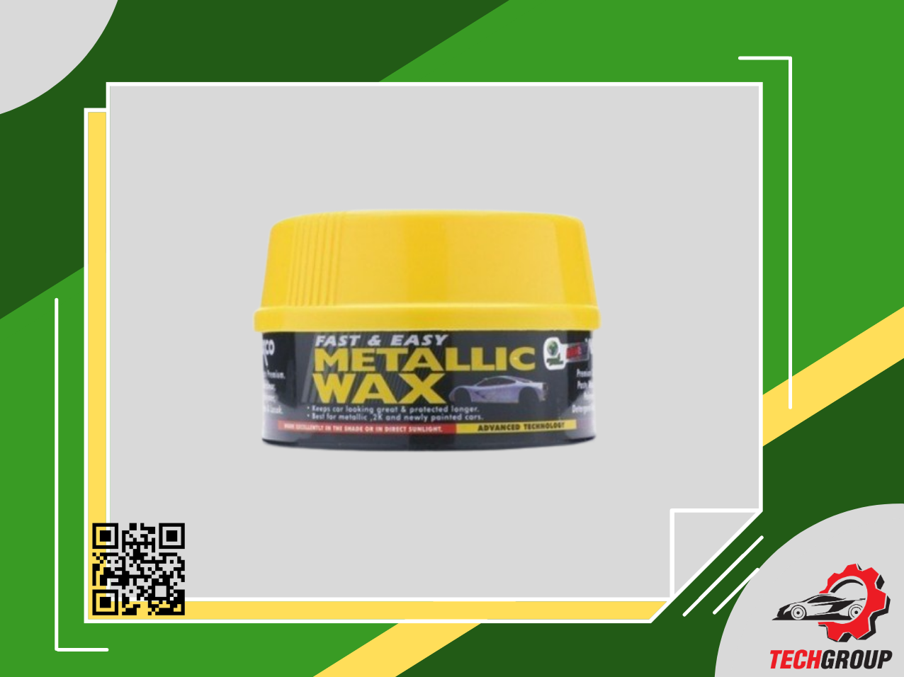 Waxco Sáp đánh bóng sơn ô tô 200gm