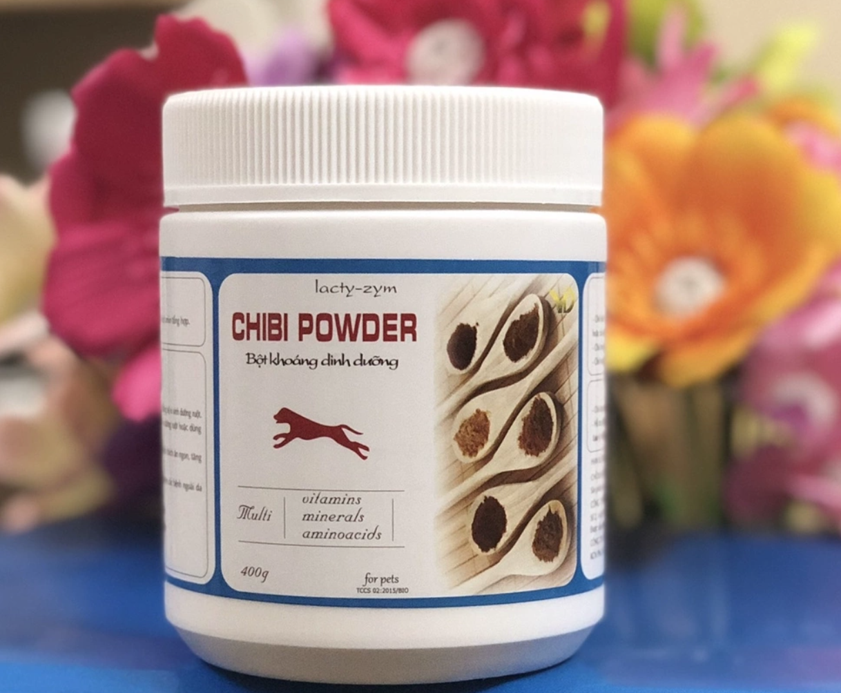 Bột khoáng dinh dưỡng-Chibi Powder kích thích chó ăn ngon