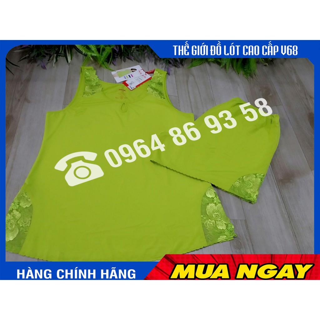 Bộ quần áo nữ mặc nhà sát nách, quần đùi cao cấp Paltal 150966