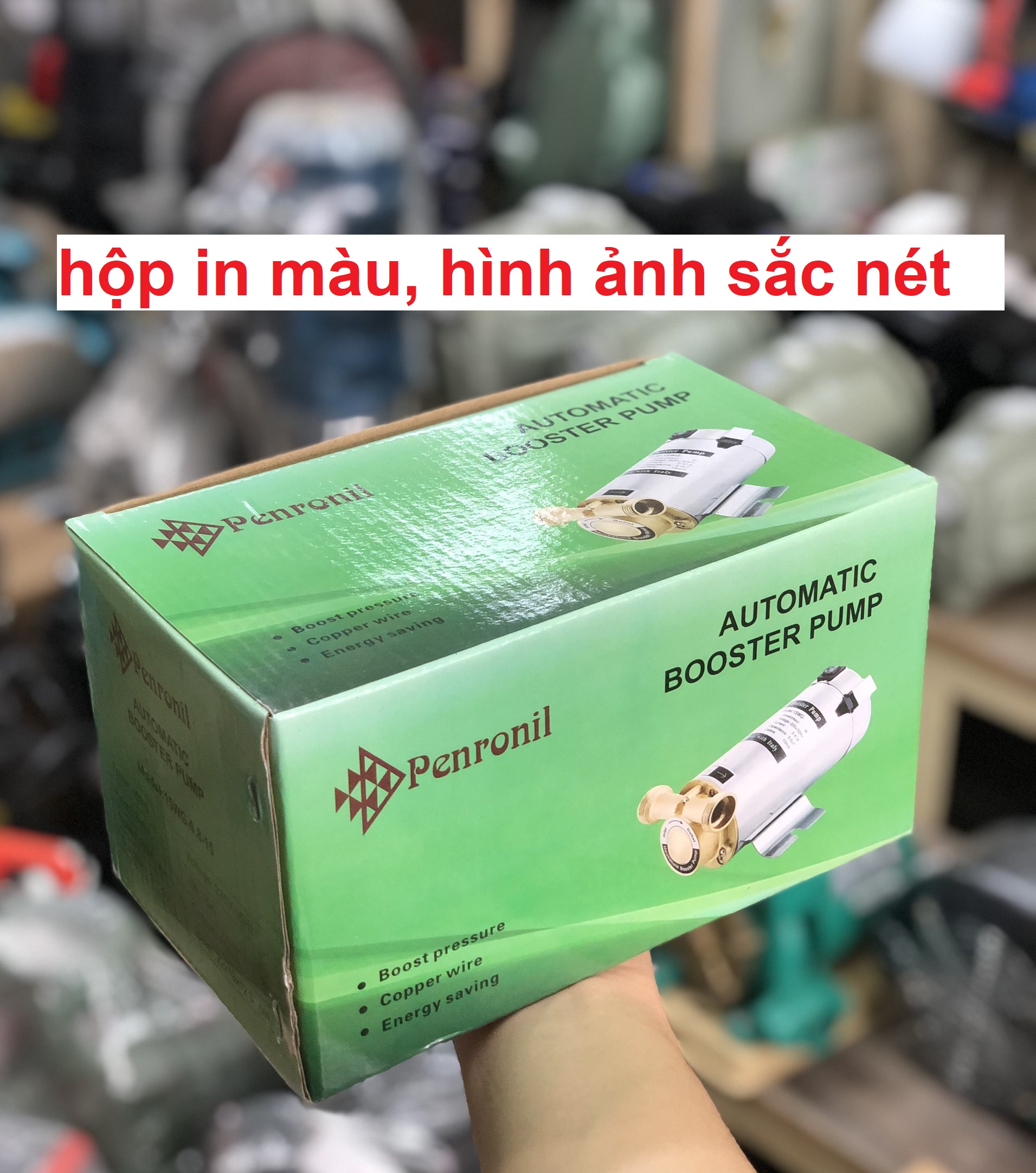 Máy Bơm Tăng Áp Tự Động Cho Máy Giặt, Nóng Lạnh