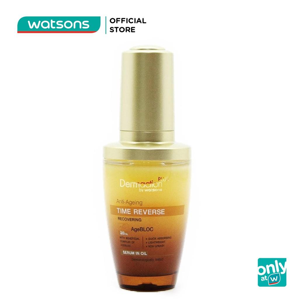 Tinh Chất Dermaction Plus By Watsons Anti-Ageing Serum In Oil Ngăn Lão Hóa 28ml