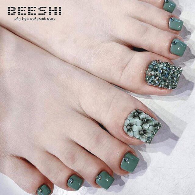 Móng úp chân hsm Hàn Quốc- beeshi shop nail