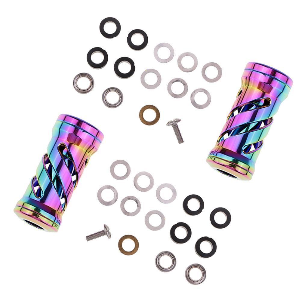 2pcs Fishing Reel Handle Knob Grip Baitcasting Spinning Fishing Accessories