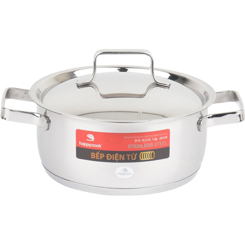 Bộ nồi Inox Happy Cook Milan HC-06MLGX - Hàng chính hãng