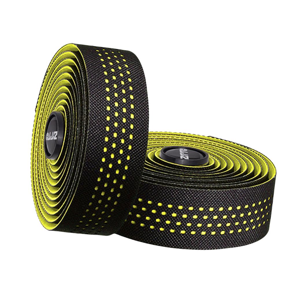 2Pcs Bike Bicycle Handlebar Tape Road Cycling Handle Bar Wraps Grip