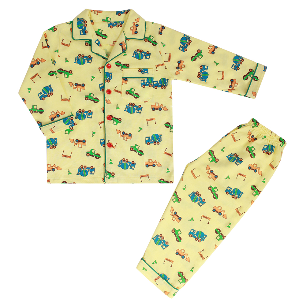 BỘ PYJAMAS BÔNG DÀI BÉ TRAI BA0187