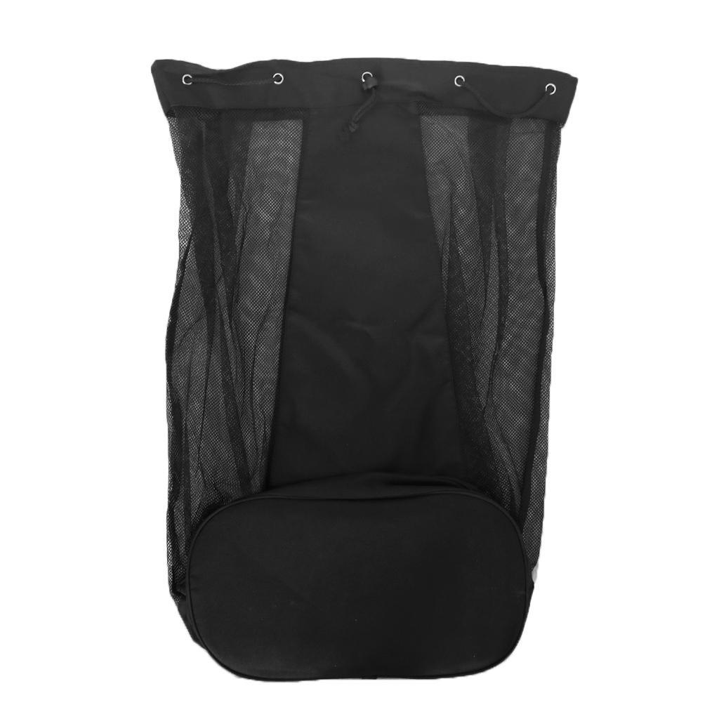 Large Heavy Duty Soccer Ball/Basketball/Volleyball Mesh Bag Adjustable Shoulder Belt