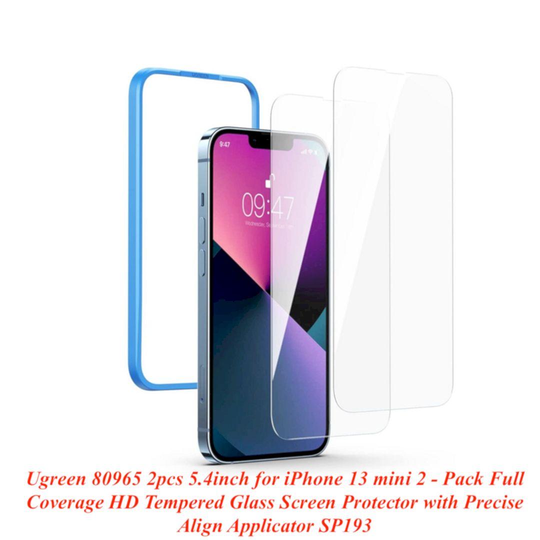 Ugreen UG80965SP193TK 2pcs 5.4inch Miếng dán cường lực dành cho iphone 13 mini - 2 miếng - HÀNG CHÍNH HÃNG