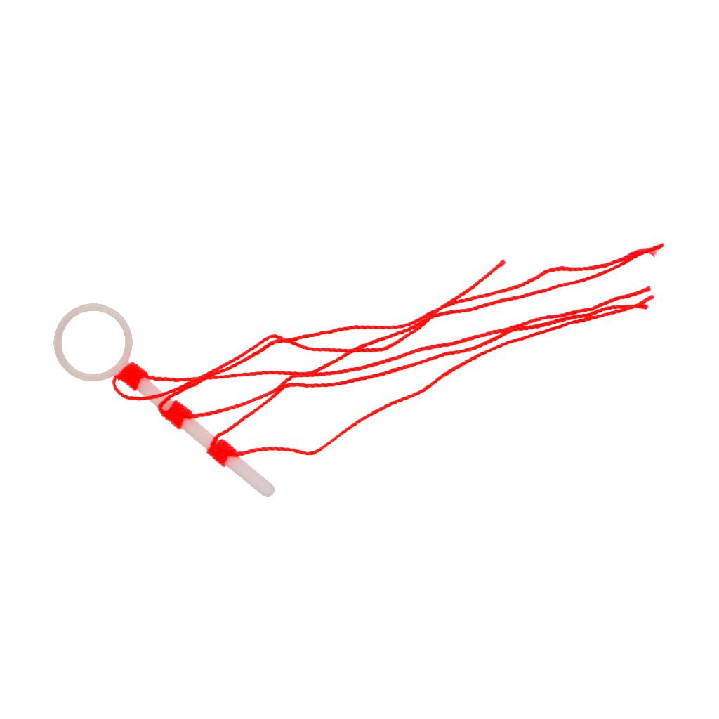 Bobber / Looper Stop Knots Red Cord String Rope Fishing Floast Accessories