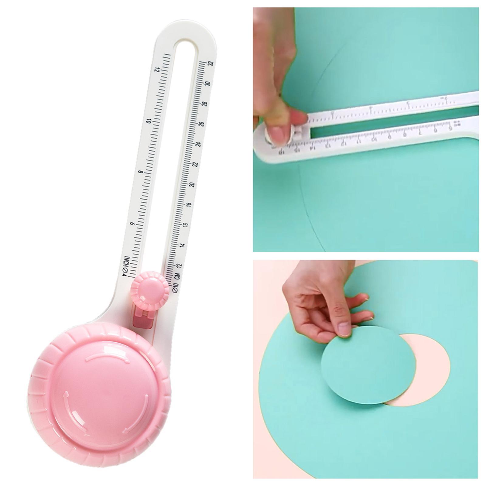 Circle Cutter, Circular Paper Cutter, Compass Circle Cutter, Circle Paper Trimmer, Rotary Cutter DIY Crafts Supplies Round Cutting Tools Cards Cutter