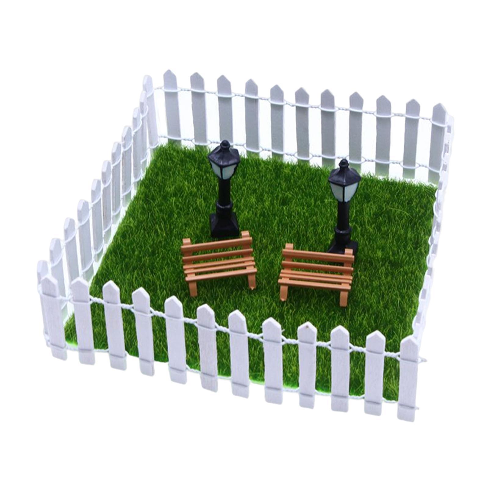 9 Pieces Lawn Furniture Doll House Display Ornament Handcraft Decor Supplies