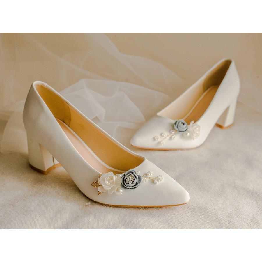 GIÀY CƯỚI - GIÀY CÔ DÂU BEJO H79 2HOA, BABY - WEDDING SHOES