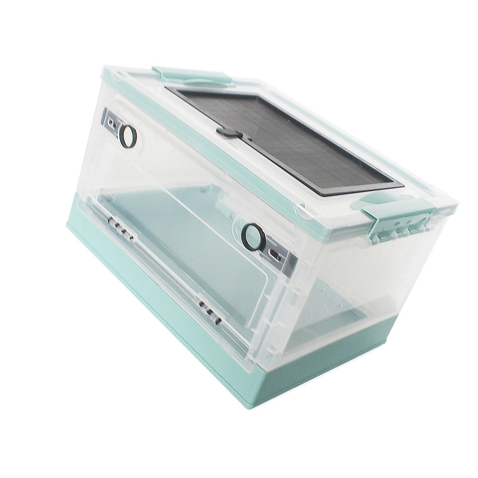 Reptile Breeding Box Cage Habitat Insect Hamster Feeding Box Pet Terrarium Tank for Lizard Scorpion Mouse Hedgehog