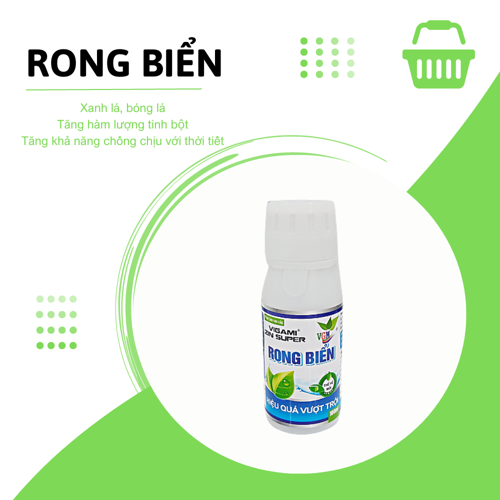 Phân bón VIGAMI ZINSUPER rong biển 100ML