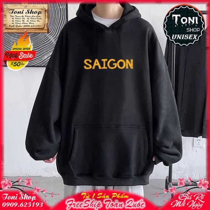 ÁO HOODIE SÀI GÒN ƠI - In Pet Siêu Bền Siêu Đẹp - Full Size Full Màu (HD8000 - Kèm Ảnh Thật) (TONI SHOP)