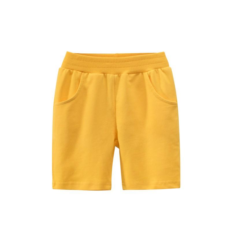 Quần short cho bé trai thun trơn nhiều màu