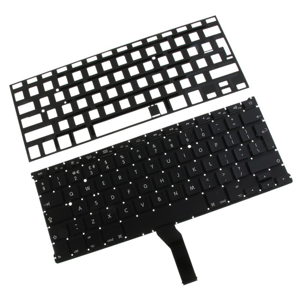 US Layout Keyboard Part for 13" A1466 A1369 2011-2015 with Backlight
