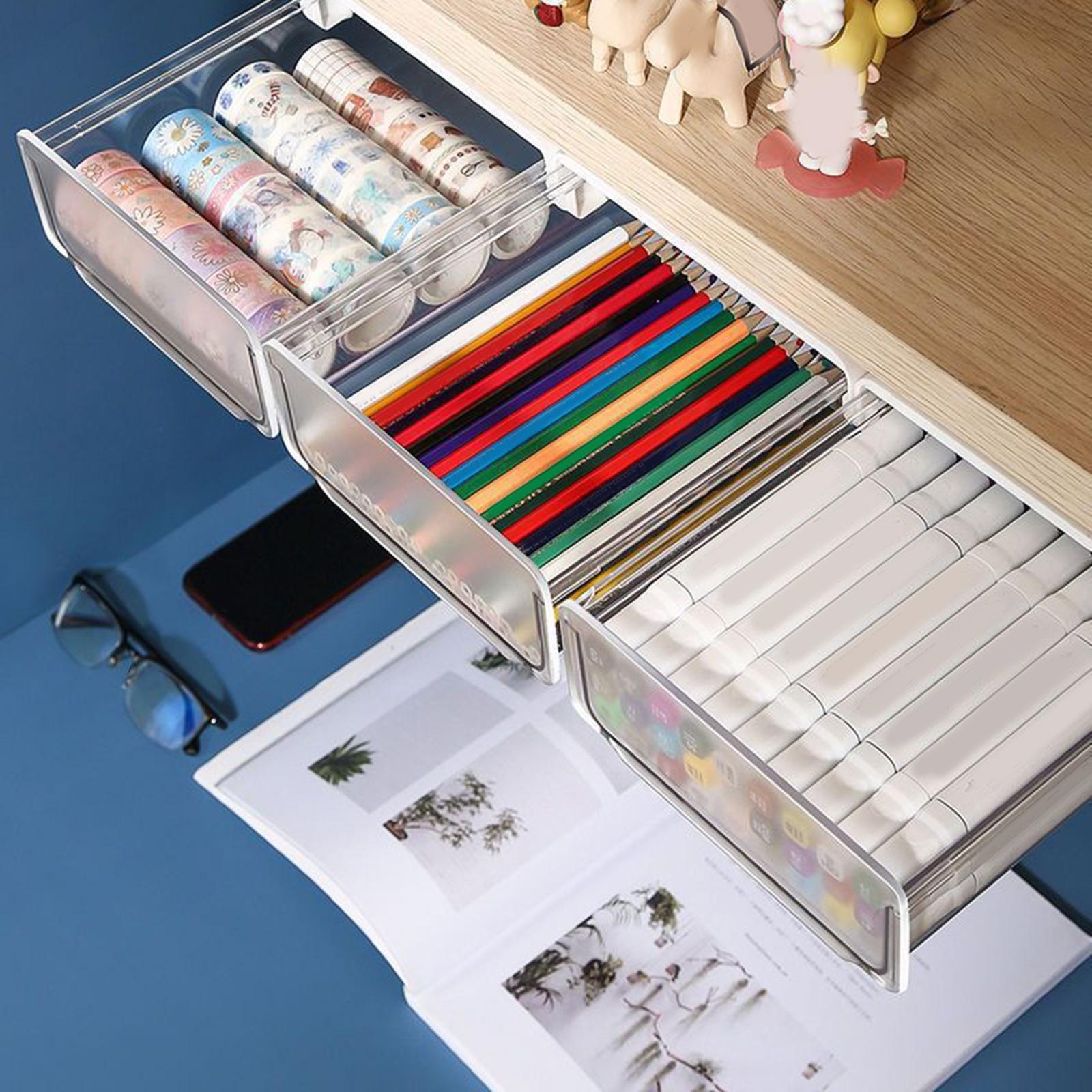 under Desk Drawer Storage under Desk Pencil Drawers for Office Kitchen