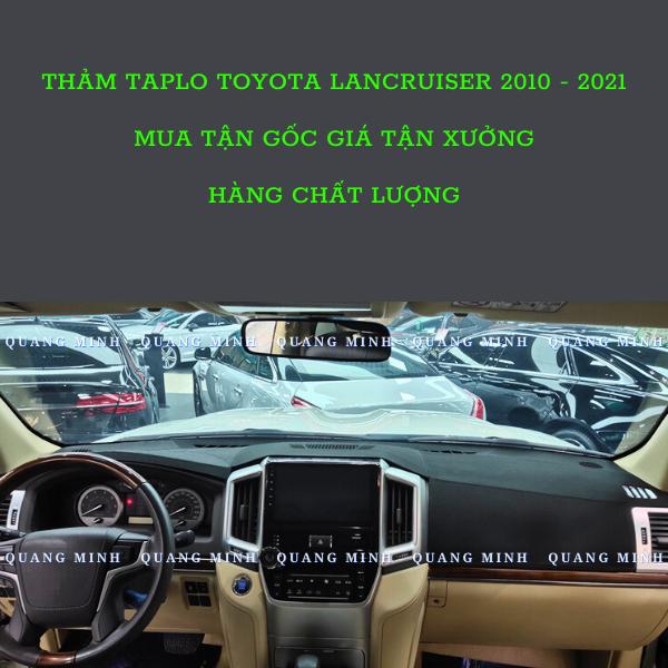 THẢM TAPLO CAO CẤP XE TOYOTA LAND CRUISER