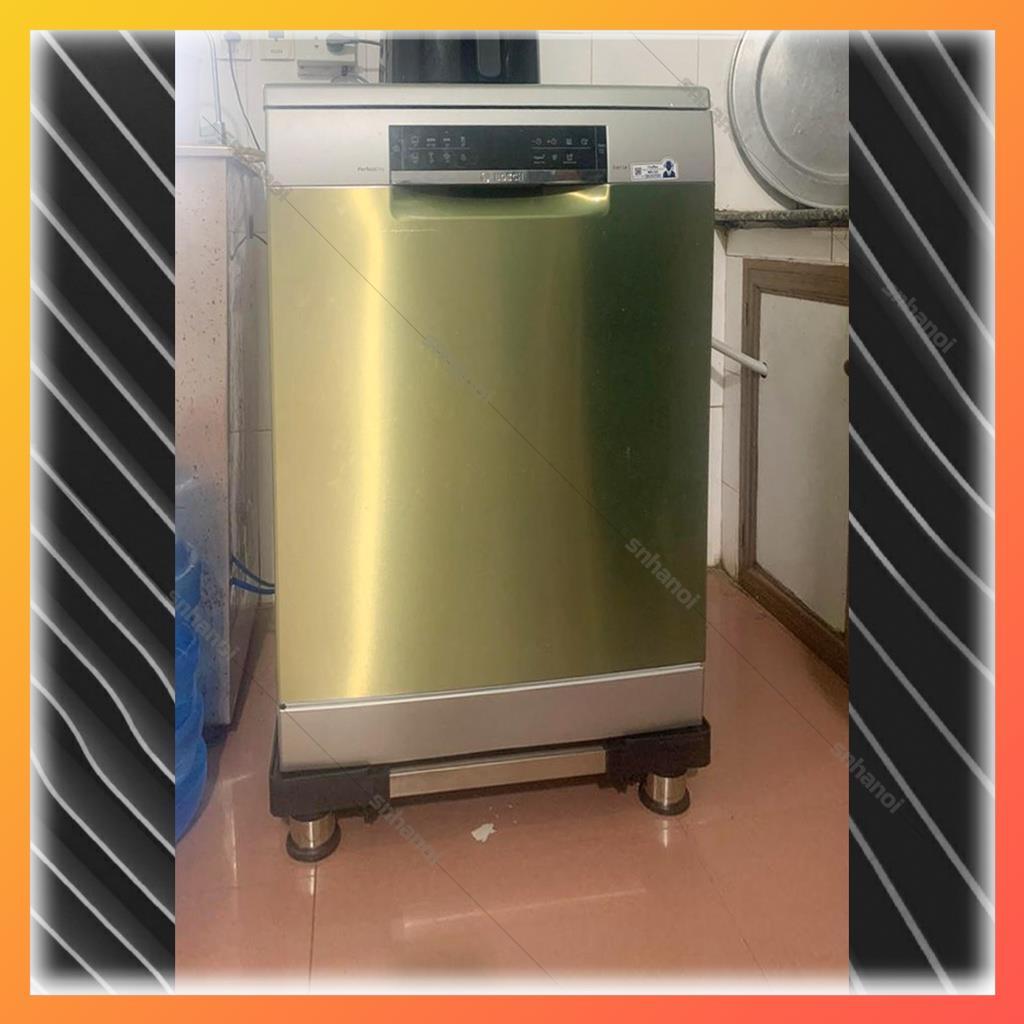 Chân máy giặt tủ lạnh đa năng máy lọc nước may rửa bát chống rung chống ồn trụ bọc inox sang trọng