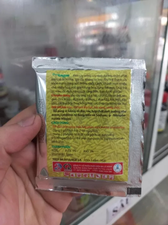 Phân bón lá Super Grow số 1 10ml