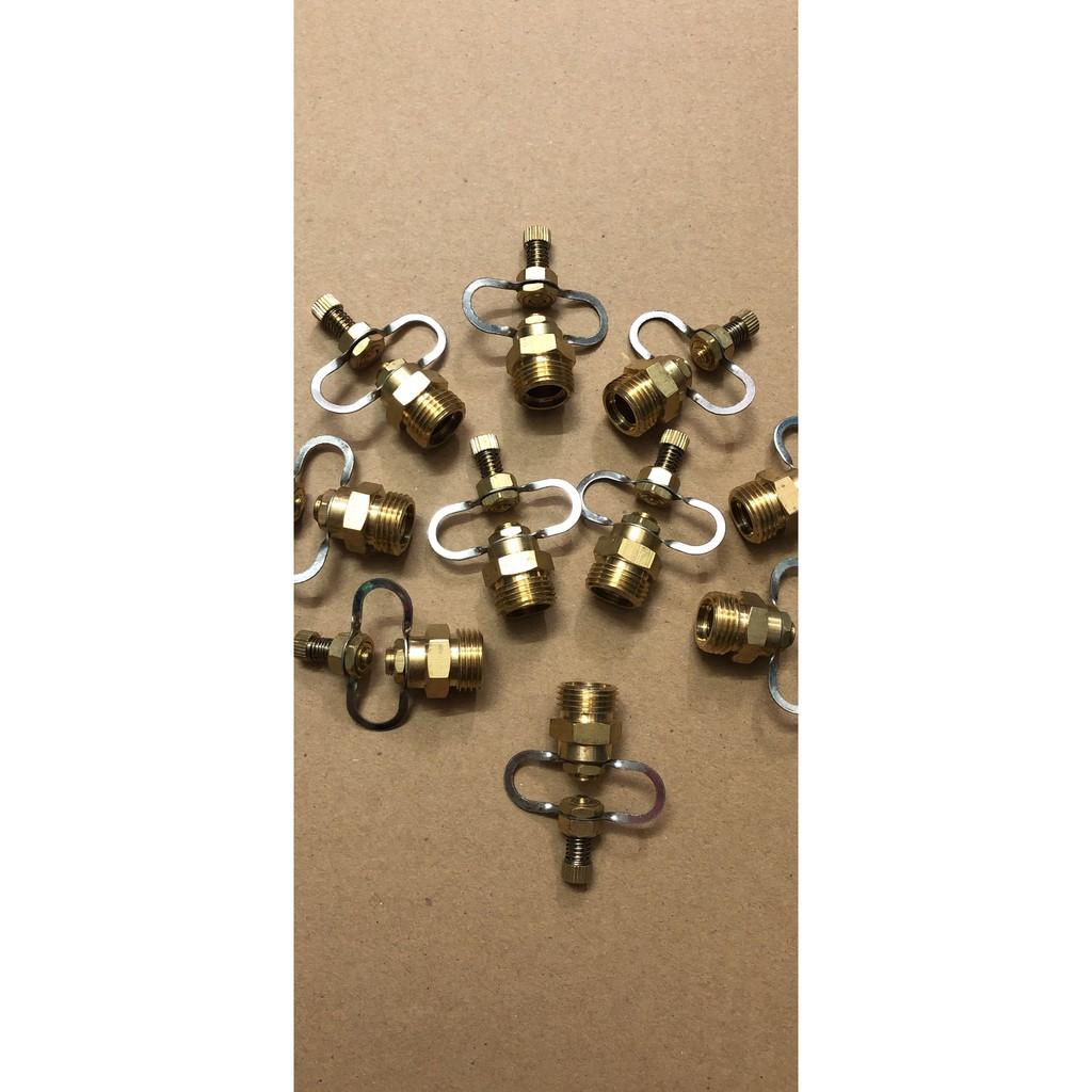 5 Béc phun sương cánh bướm đồng ren ngoài 21mm