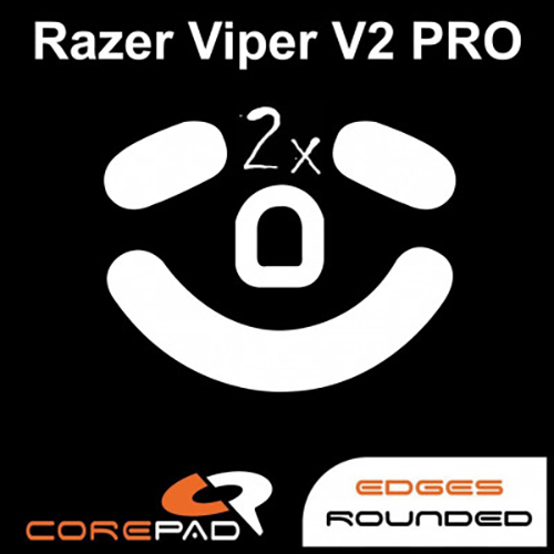 Feet chuột PTFE Corepad Skatez PRO Razer Viper V2 PRO Wireless - 2 bộ - Hàng Chính Hãng