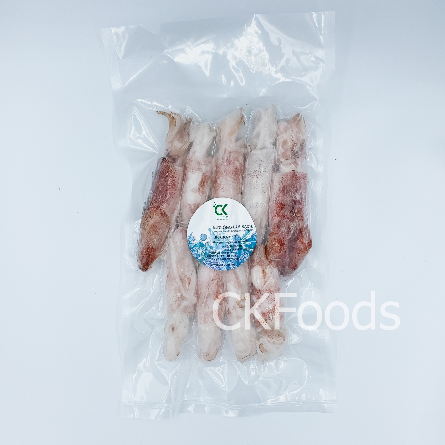 Mực ống làm sạch - CKFoods - 300 g