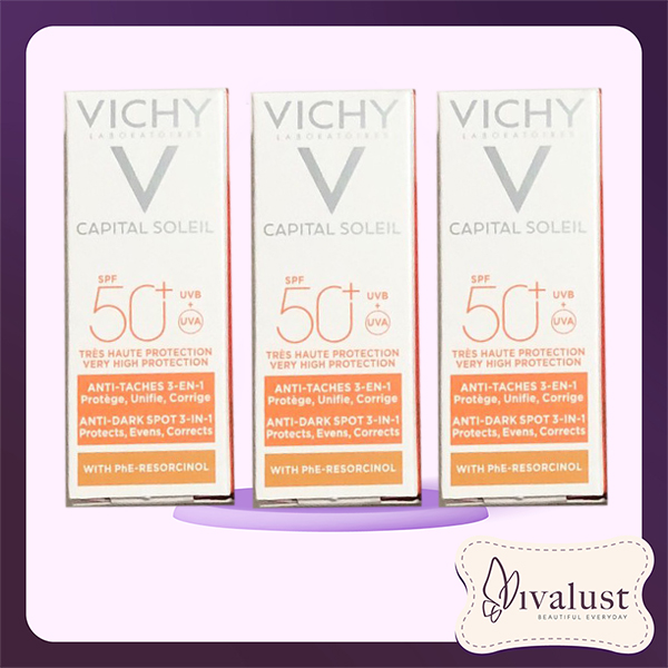 Combo 3 x Mini 3ml Kem Chống Nắng VICHY Ideal Soleil Anti-Dark Spots SPF 50 PA+++