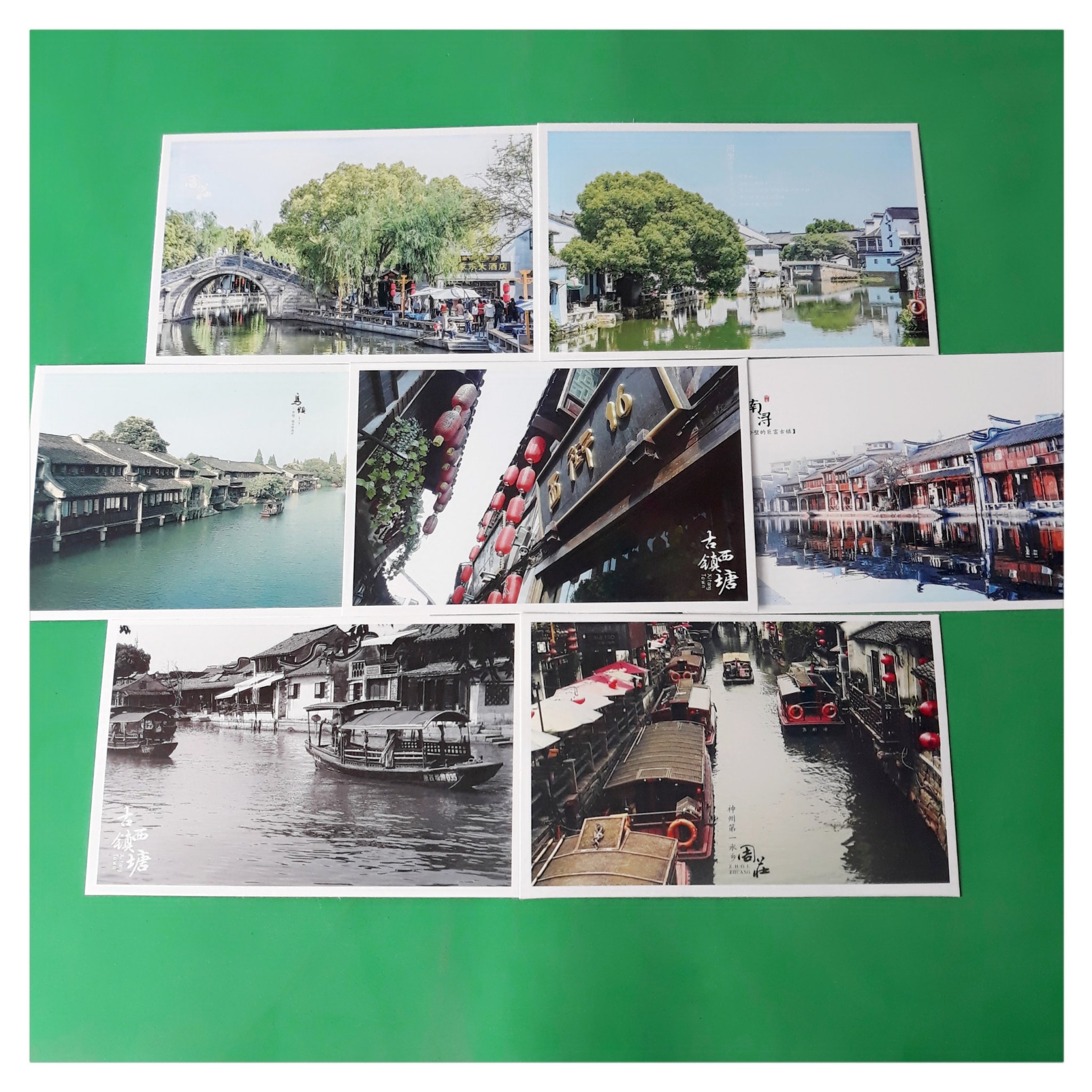 Hộp 36 Post Card Chủ Đề Dòng Sông Ký Ức (9.3 x 14.3cm)