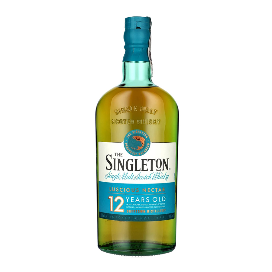 Hộp quà Rượu The Singleton 12 Years Old Single Malt Scotch Whisky Luscious Nectar Dufftown Distillery 40% 700ml