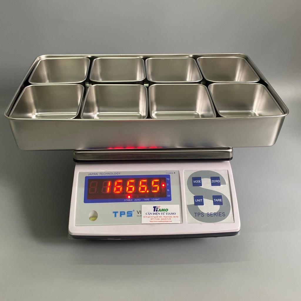 Khay gia vị 8 ngăn inox 201