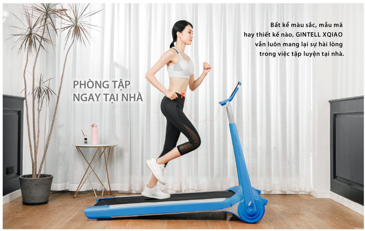 Máy Chạy Bộ GINTELL - XQIAO Chính Hãng | 1 Năm Bảo Hành Chính Hãng