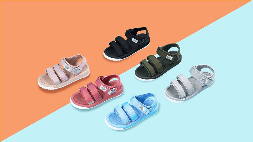 Giày Sandal Nam Nữ Quai Ngang Thời Trang SD9801