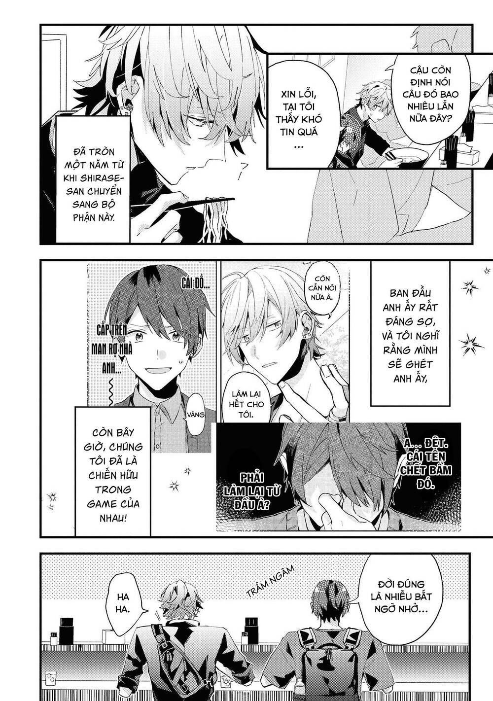 đồng đội game online, té là ngài sếp khó tính chapter 19 2