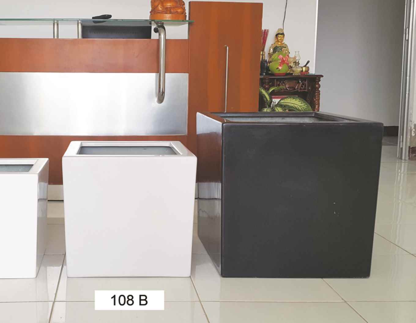 Chậu Composite hình Vuông KGC-108 B
