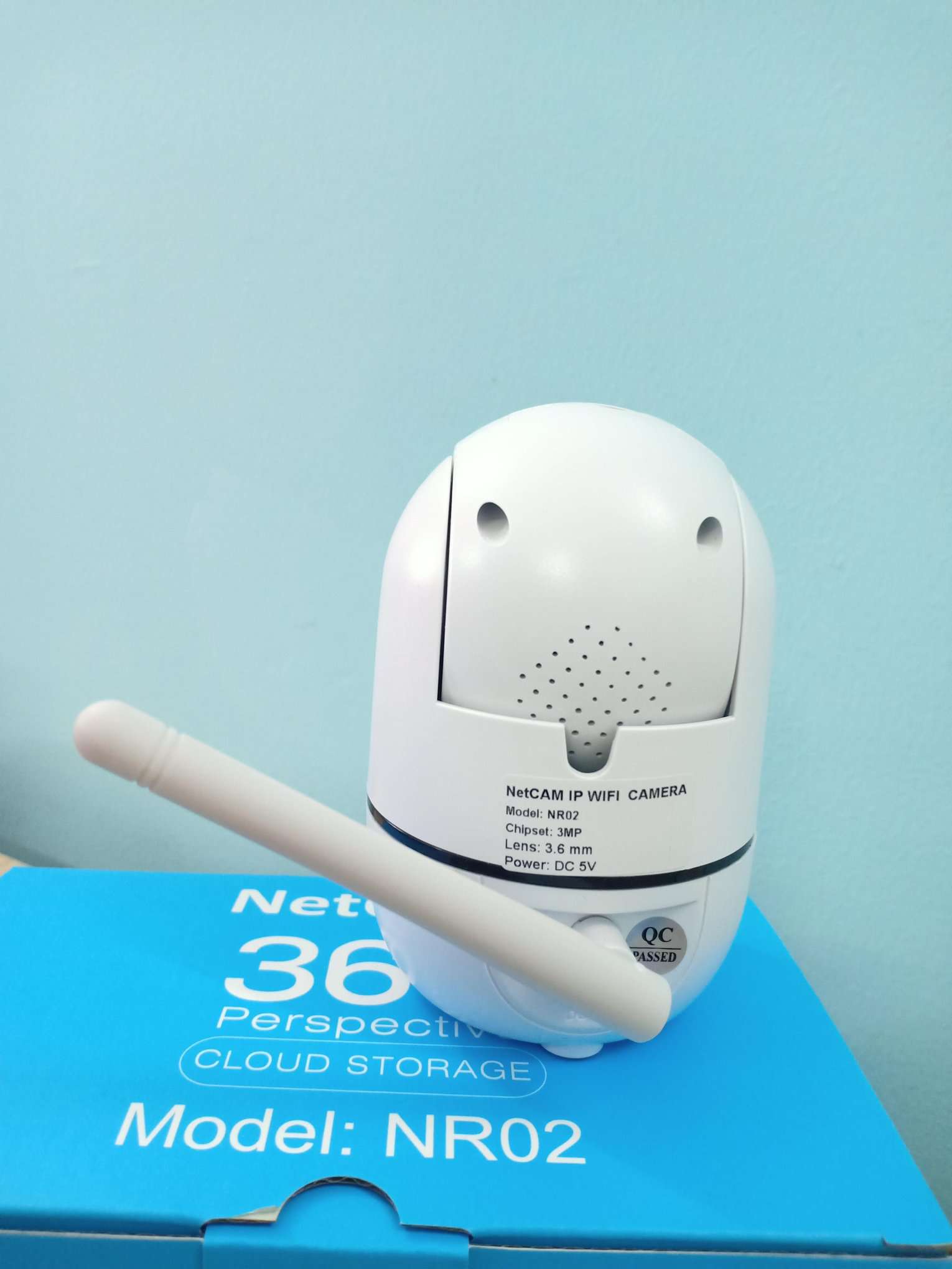 Camera IP Wifi NetCAM NR02 3.0MP - Hàng nhập khẩu