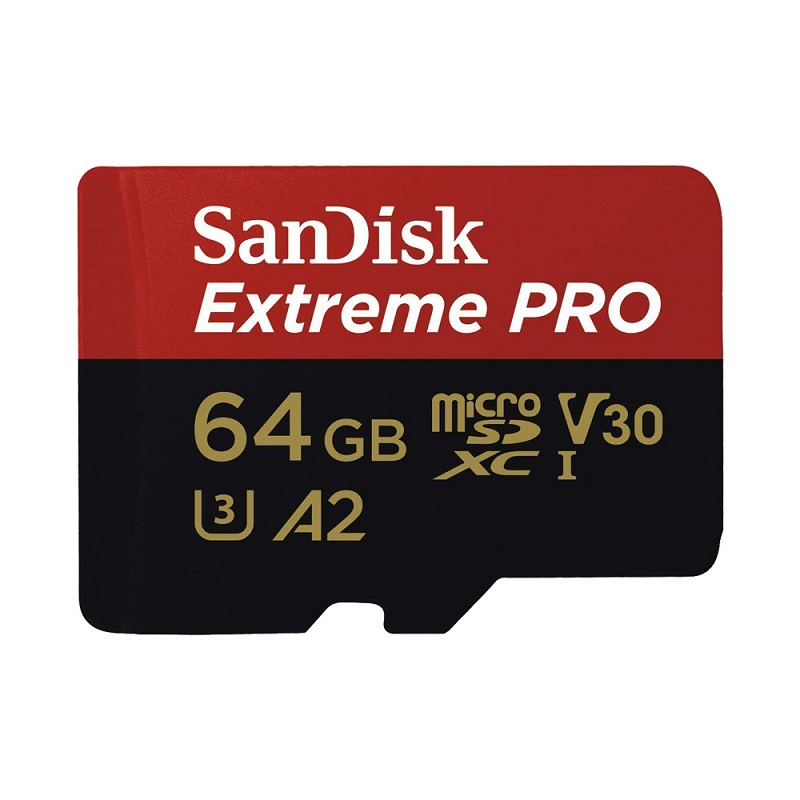 Thẻ Nhớ MicroSDXC SanDisk Extreme Pro V30 A2 170MB/s 64GB - Hàng Nhập Khẩu