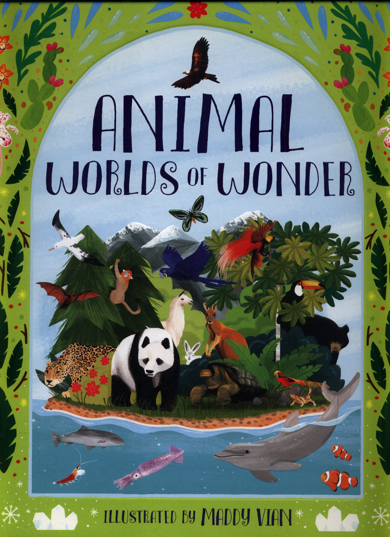 Sách: Animal Worlds of Wonder - Sách Tham Khảo Kiến Thức Về Thế Giới Động Vật Dành Cho Trẻ - Á Châu Books, Bìa Cứng, In Màu