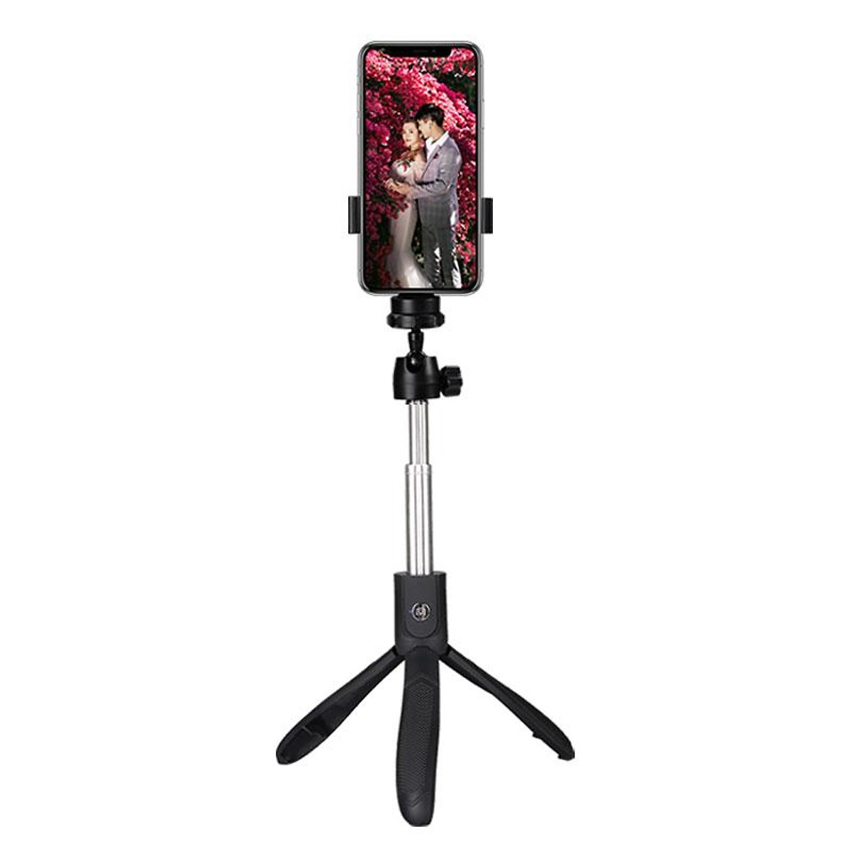 Gậy tự sướng selfie stick tripod có remote bluetooth  k05