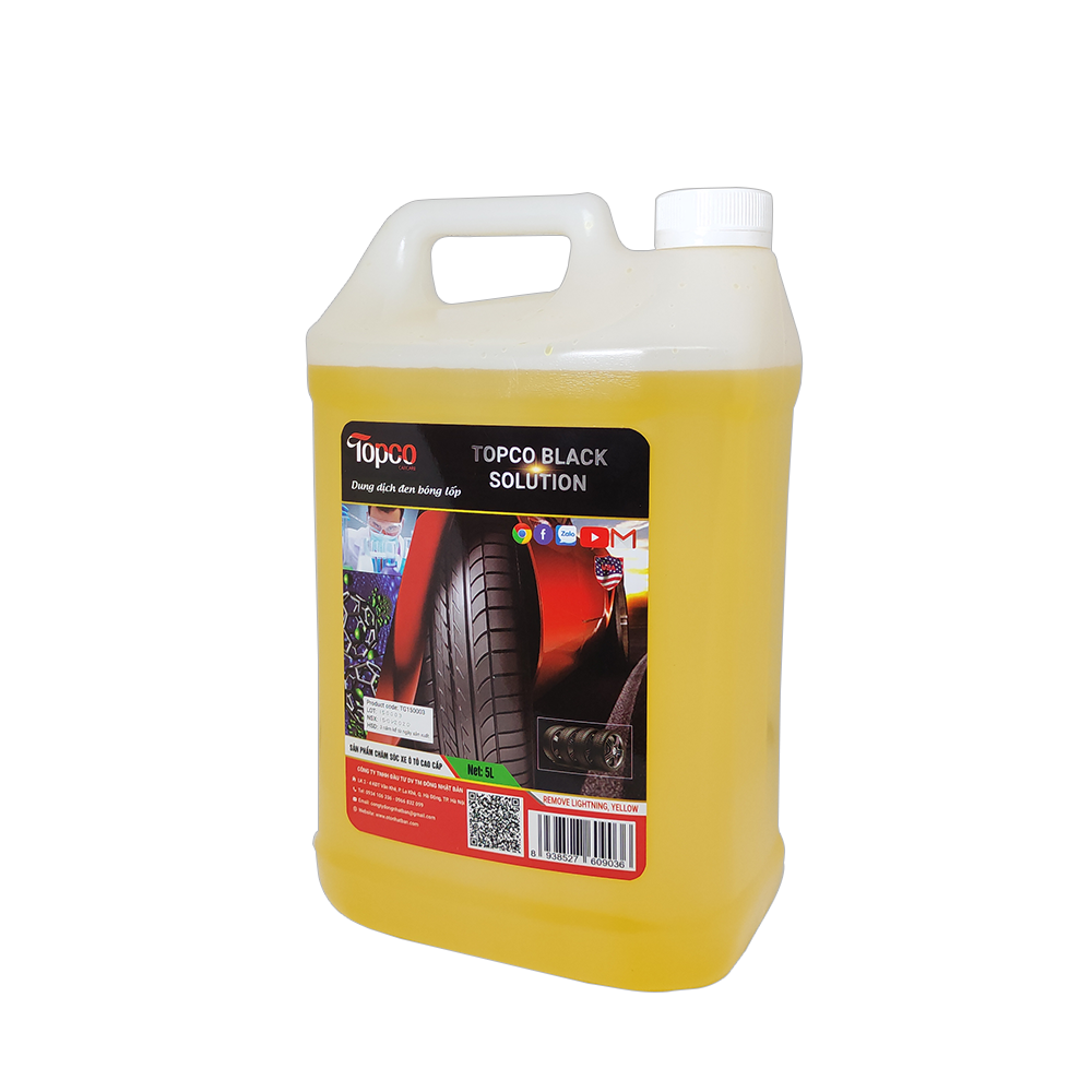 Dung dịch đen bóng lốp TOPCO