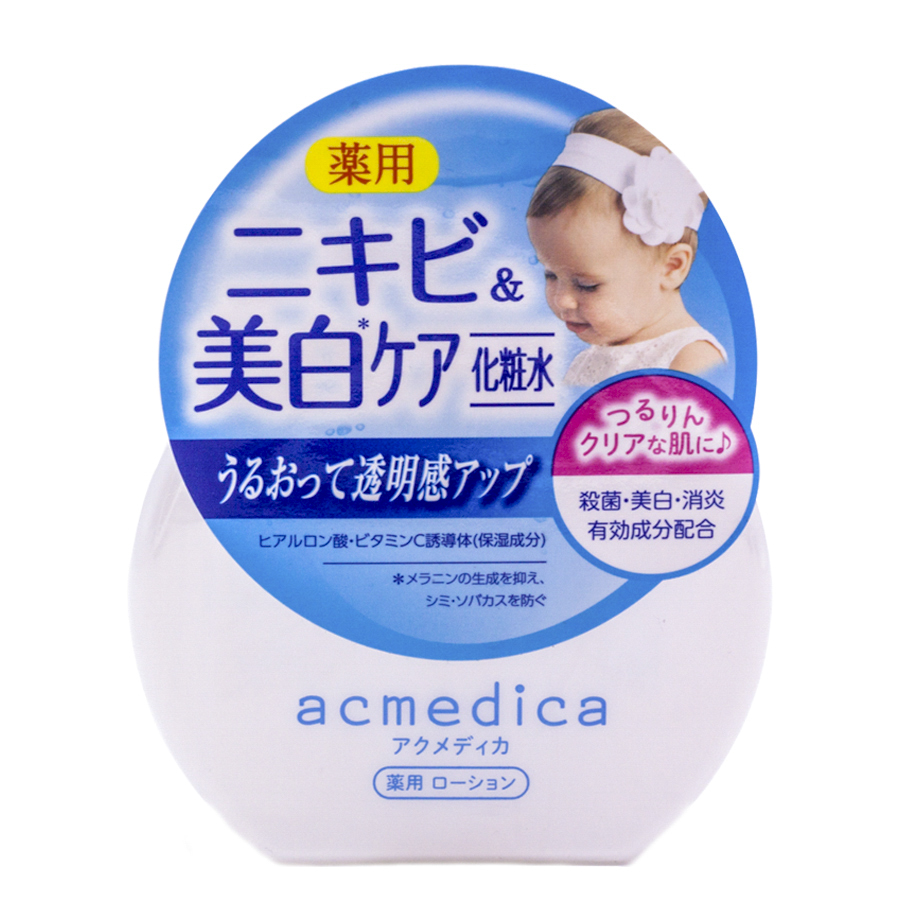 Lotion Dưỡng Ẩm Cho Da Mụn Nhật Bản Cao Cấp Naris Cosmetic Acmedica Acne Care Lotion (150ml) - Hàng Chính Hãng